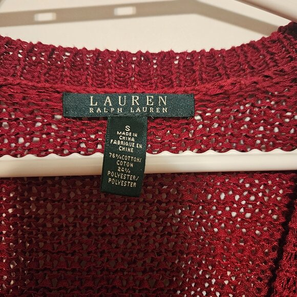 Ralph Lauren cardigan,  button front with v-neckline, slim fit - Picture 10 of 11